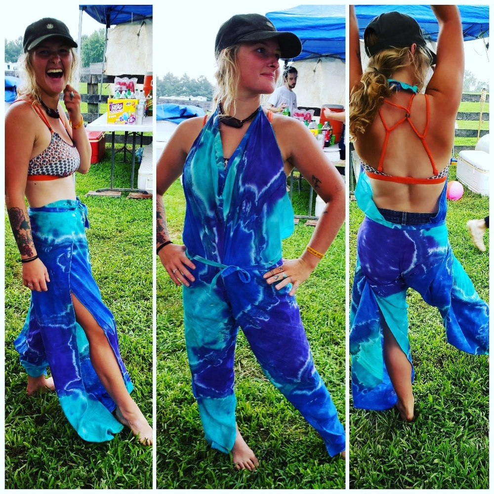 Boho Guru Harem Hippie Beach Wrap Pants